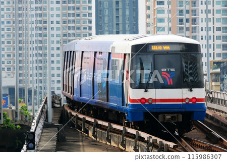 泰國曼谷的 BTS 115986307