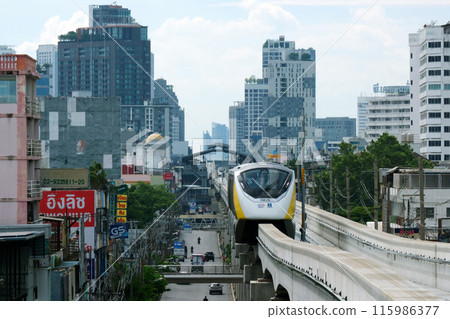 交通 泰國曼谷 MRT 黃線 115986377