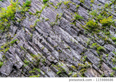 Kiyotsukyo Gorge - Stunning canyon beauty with columnar joints, huge rock walls, art of the earth Kiyotsukyo Gorge - Stunning canyon beauty with columnar joints, huge rock walls, art of the earth 115986686