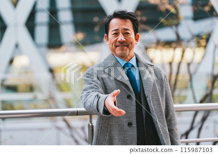 business man, Handshake, handshake 115987103