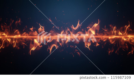 《熾熱火焰的背景》 115987109