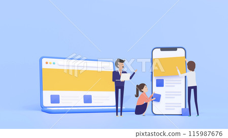 混合2D 3D｜響應式支持，讓電腦網站更容易在智慧型手機上查看 115987676