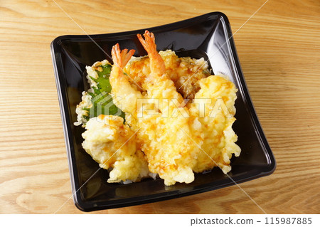 蝦天婦羅便當 115987885