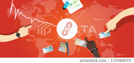 soybean soya bean price goes down drop decrease cheap in global commodity market trade export transaction soybean soya bean price goes down drop decrease cheap in global commodity market trade export transaction 115988070