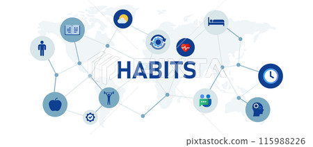 person good habits sport communication sleep and read book daily routine lifestyle person good habits sport communication sleep and read book daily routine lifestyle 115988226