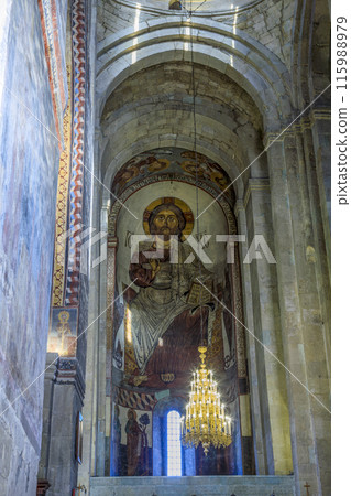 Svetitskhoveli 大教堂的耶穌基督壁畫 Svetitskhoveli 大教堂的耶穌基督壁畫 115988979