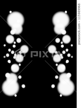 Frame effect illustration of white light wavy on the left and right Frame effect illustration of white light wavy on the left and right 115989968