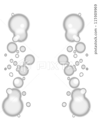 A frame effect illustration of dark gray light with a fluffy effect on the left and right A frame effect illustration of dark gray light with a fluffy effect on the left and right 115989969