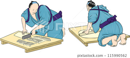 切烏龍麵的男人 115990562