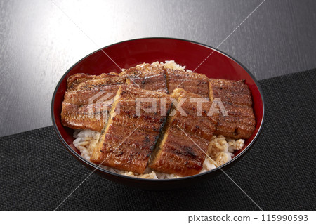 Kansai-style eel bowl image 115990593