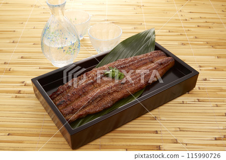 夏季耐力鰻魚冷飲形象 115990726