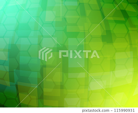 Stock Illustration: Technology Cyberspace Background Material Green 6 115990931