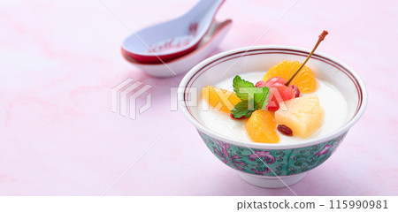 Fruits Annin tofu 115990981