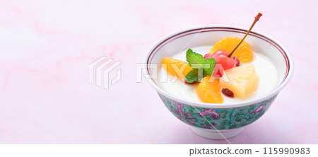 Fruits Annin tofu Fruits Annin tofu 115990983