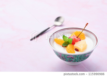 Fruits Annin tofu 115990986