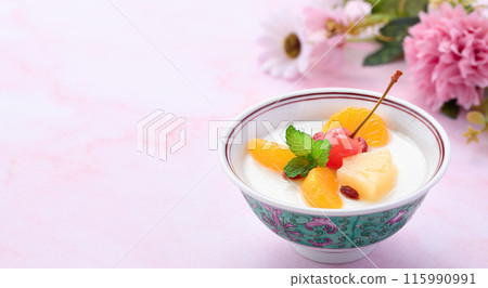 Fruits Annin tofu 115990991