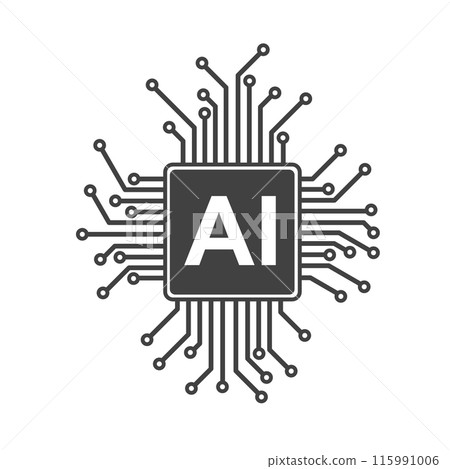受積體電路啟發的 AI 插圖 受積體電路啟發的 AI 插圖 115991006