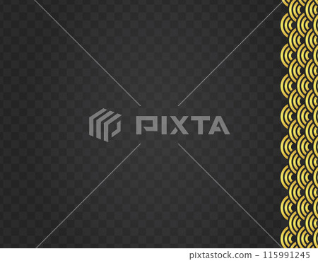 Black and gold checkered background image New Year's background illustration Black and gold checkered background image New Year's background illustration 115991245
