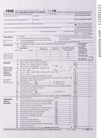 Fill out US tax form 1040 for verification and refund 115993123