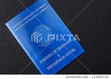 Physical paper international passport of a Brazilian citizen Physical paper international passport of a Brazilian citizen 115993139