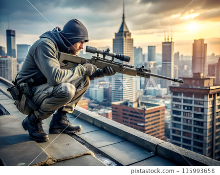 sniper on the roof 115993658