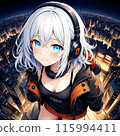 female, lady, woman 115994411