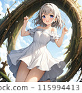 female, lady, woman 115994413