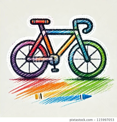 Pop road bike 115997053