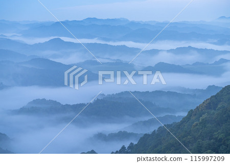 《千葉縣》雲海/九十九谷展望公園 115997209