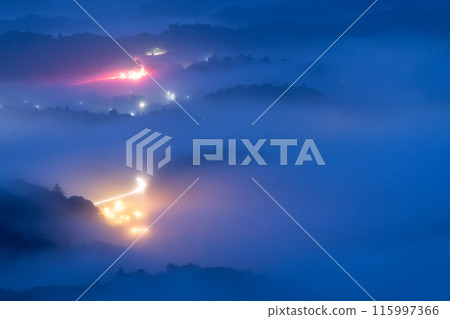 《千葉縣》雲海/九十九谷展望公園 115997366