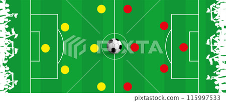 Soccer theme sport background vector art 115997533