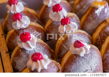 Cherry Donut 115997977