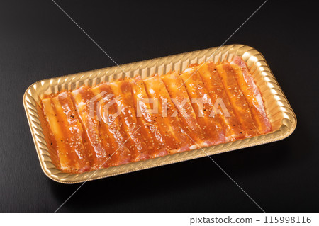 [Canadian pork] Seasoned pork belly for yakiniku 115998116