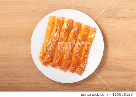 [Canadian pork] Seasoned pork belly for yakiniku 115998126