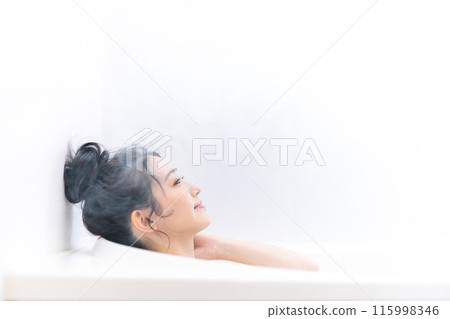 沐浴時間 女性 美麗 115998346
