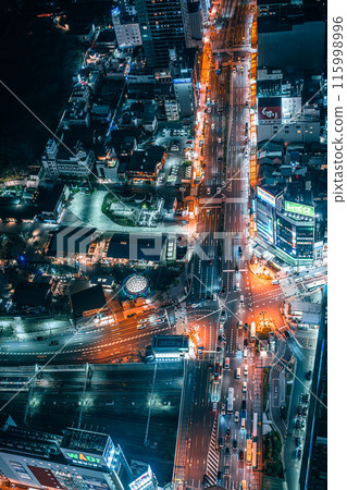 從 Harukas 300 展望台欣賞大阪夜景 115998996