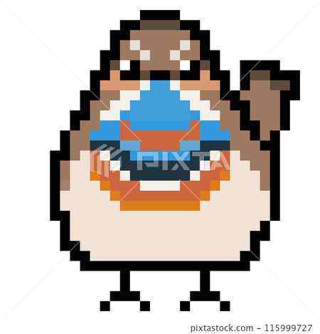 Pixel art Animal illustration Ogawa Robin 115999727
