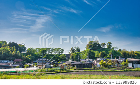 岡山縣最大的鎖眼形山古墳 岡山縣最大的鎖眼形山古墳 115999826