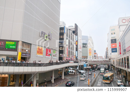 Scenery in front of Machida Station 115999907