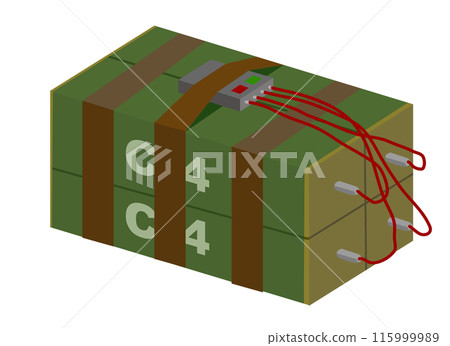 Plastic explosive C-4 115999989