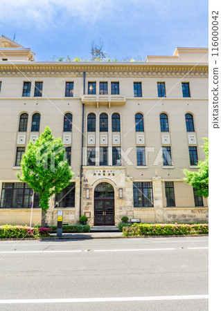 Streets of Kawaramachi-dori, Nakagyo Ward, Kyoto City - Former Shimadzu Corporation Head Office Building Streets of Kawaramachi-dori, Nakagyo Ward, Kyoto City - Former Shimadzu Corporation Head Office Building 116000042