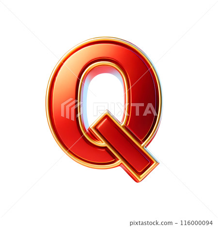 3d letter Q  116000094
