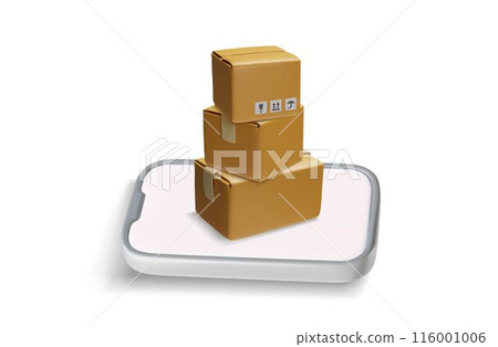 Online shopping and delivery using your smartphone. 116001006