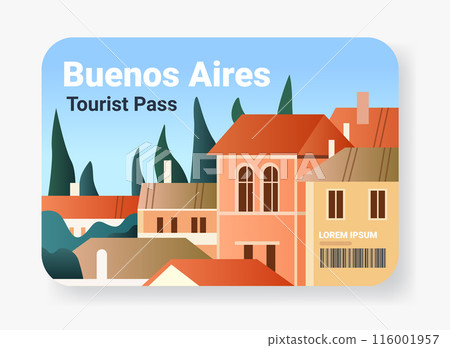 Colorful cityscape with buildings trees and blue sky in a minimalistic style Colorful cityscape with buildings trees and blue sky in a minimalistic style 116001957