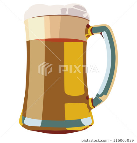 生啤酒進入啤酒杯 生啤酒進入啤酒杯 116003059