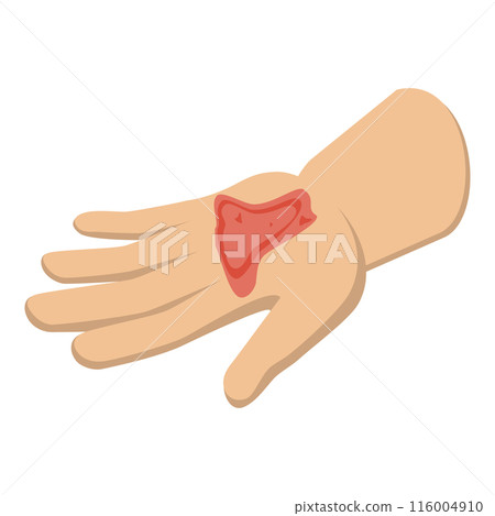 3D Isometric Flat Illustration of First Aid For Trauma. Item 7 3D Isometric Flat Illustration of First Aid For Trauma. Item 7 116004910