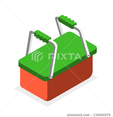 3D Isometric Flat Set of Portable Refrigerators. Item 2 3D Isometric Flat Set of Portable Refrigerators. Item 2 116004979