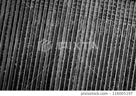 Industrial style background. Abstract dark gray background.  116005197