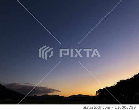 A sunset A sunset 116005789