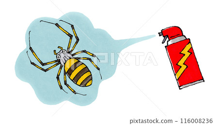 Jorou蜘蛛被噴灑殺蟲劑 116008236